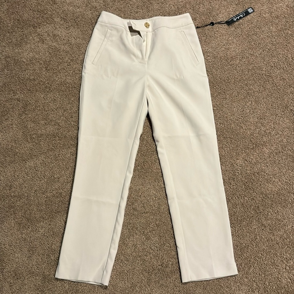 Charlie B Beige Dress Pants Size 2 NWT